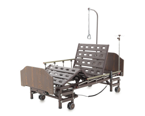 Кровать медицинская электрическая для лежачих больных DB-6 (MЕ-3028Н-00) (3 функции) с ростоматом